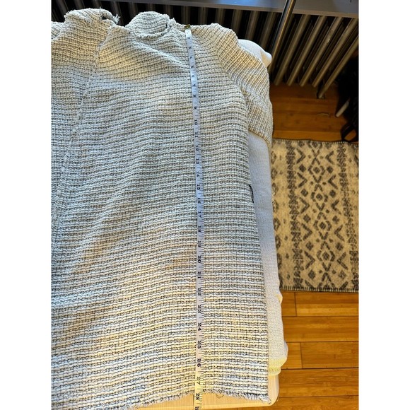 Theory Ivory Clairene R Carson Tweed Coat Size Small. Best- Selling. Retail $495 - Picture 12 of 15